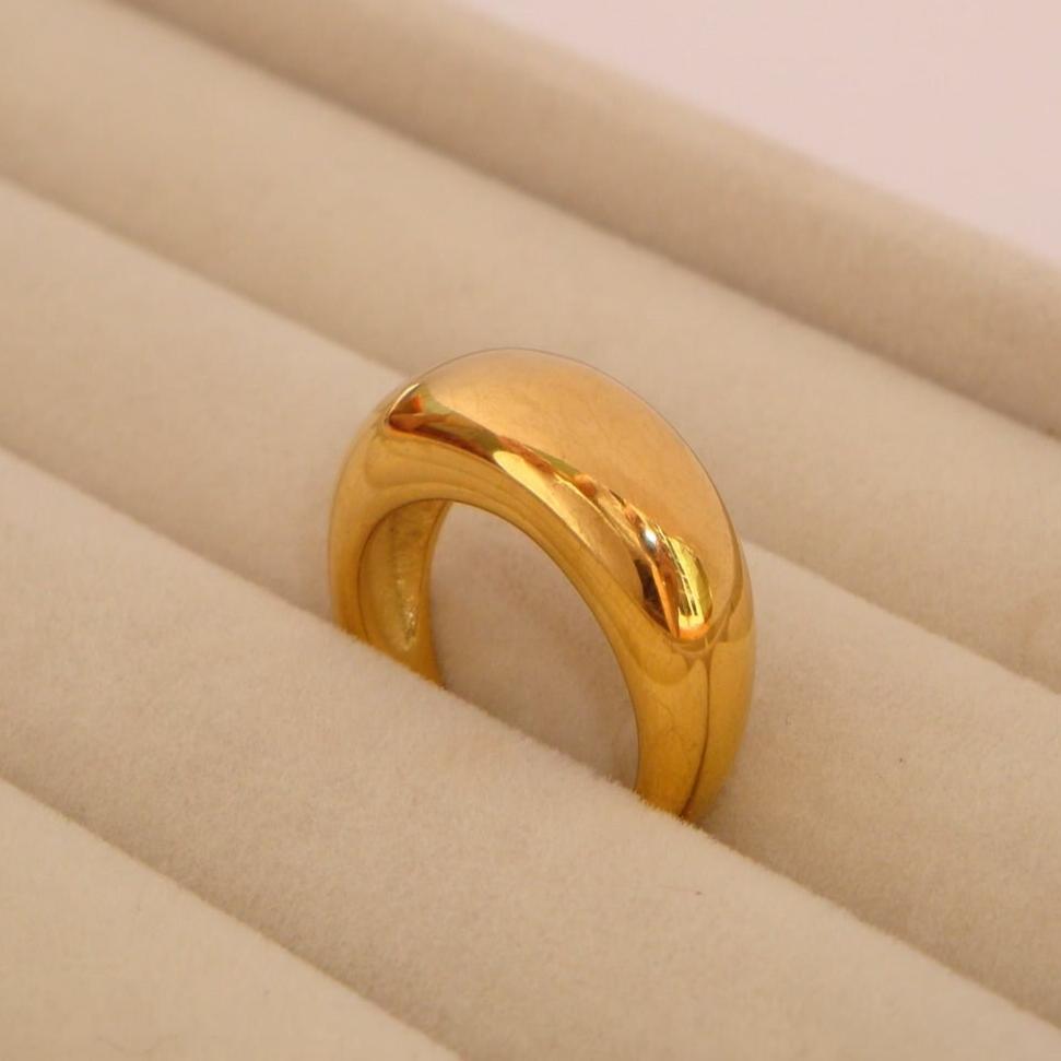 Chunk Ring Gold EmpressVenusJewellery