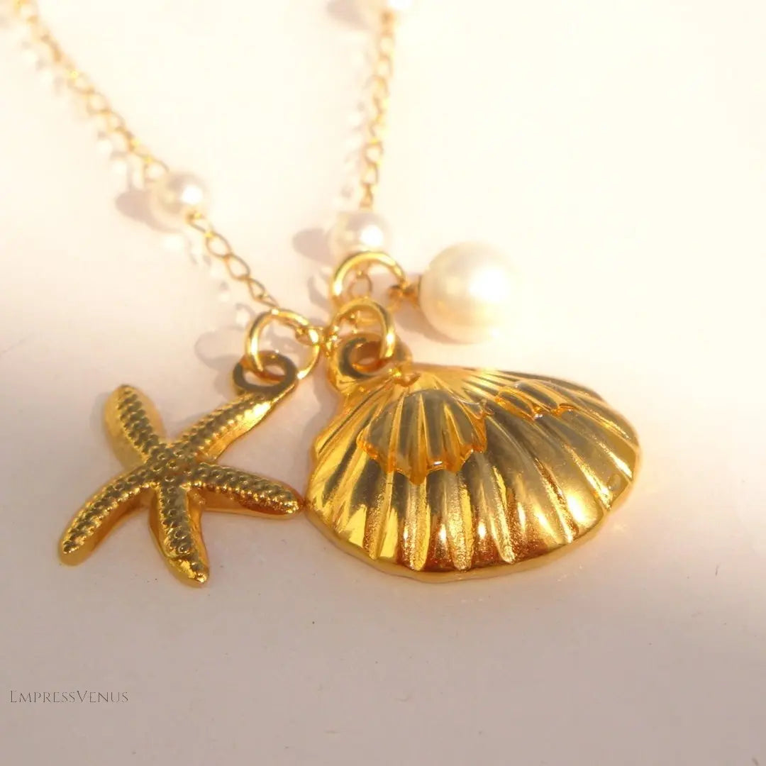 Ocean Star Necklace - EmpressVenusJewellery