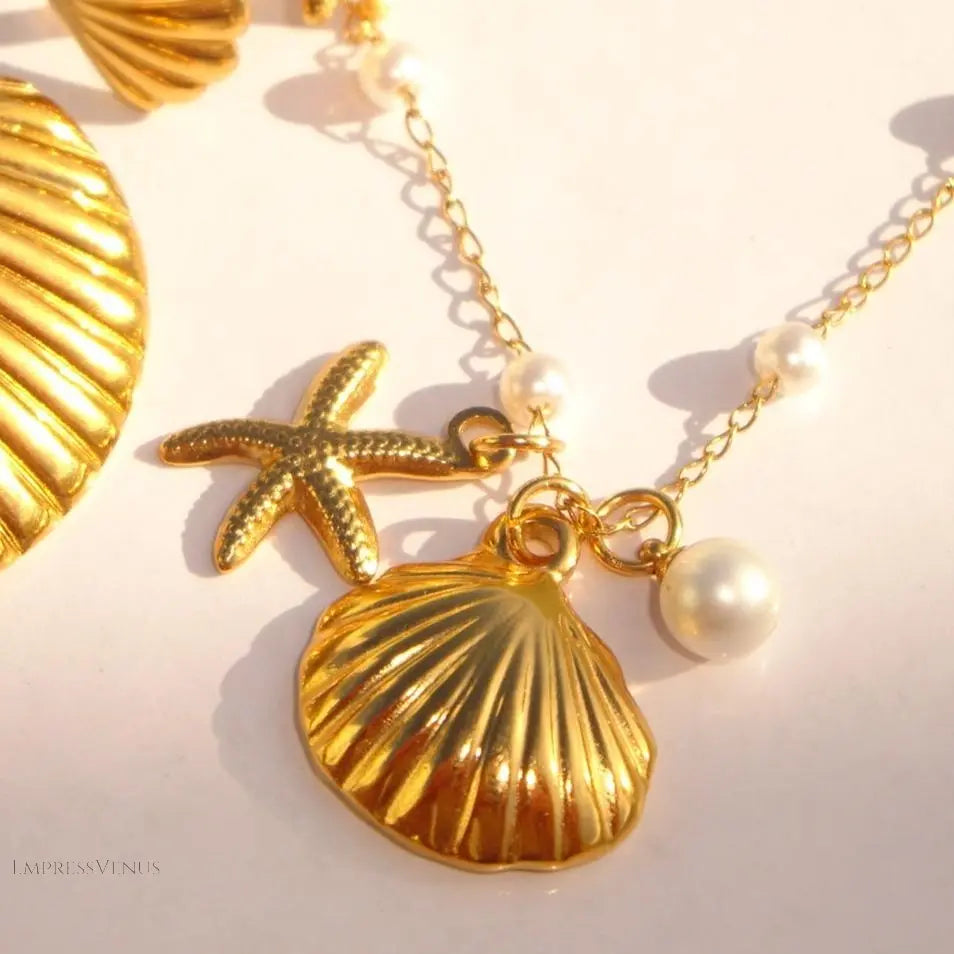 Ocean Star Necklace - EmpressVenusJewellery